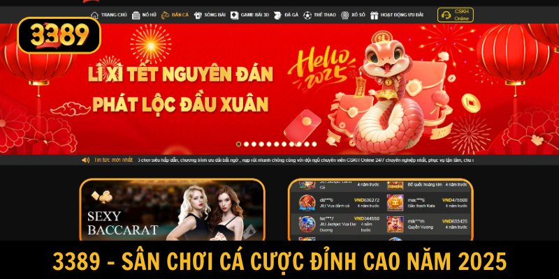 3389 đã đạt được nhiều giải thưởng giá trị trong cá cược