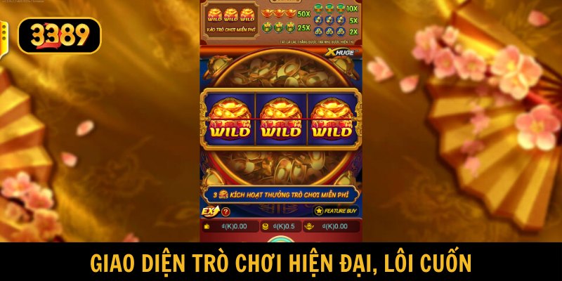 Giao diện tất cả các tựa game tại 3389 đều chỉnh chu, bắt mắt