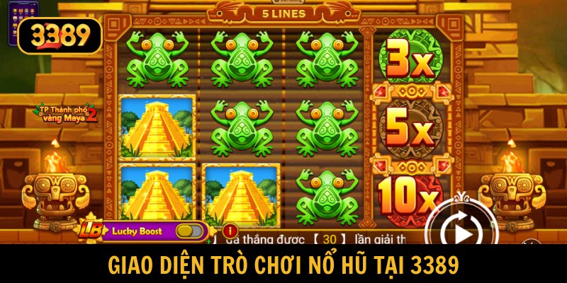 Giao diện các sảnh quay hũ được đầu tư kỹ lưỡng, đẹp mắt