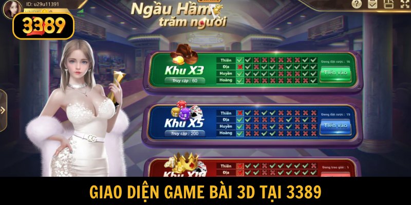Game bài 3D thu hút đông đảo người tham gia năm 2025